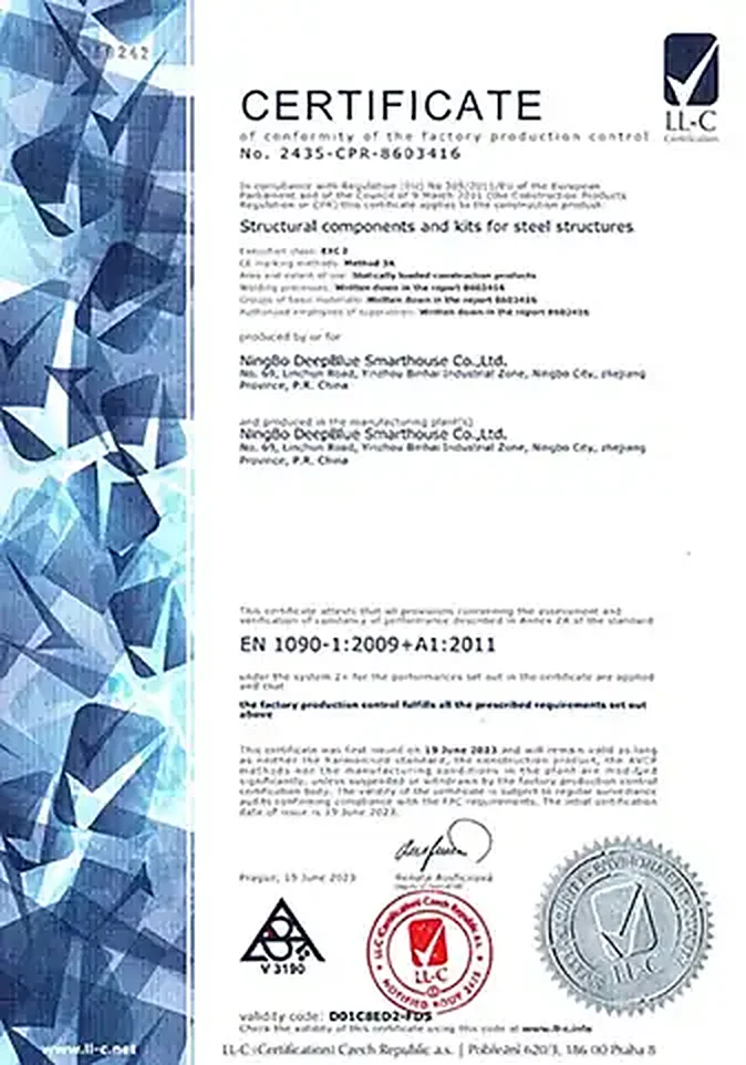 ICC-ES Evaluation Report ESR-5348 certificate