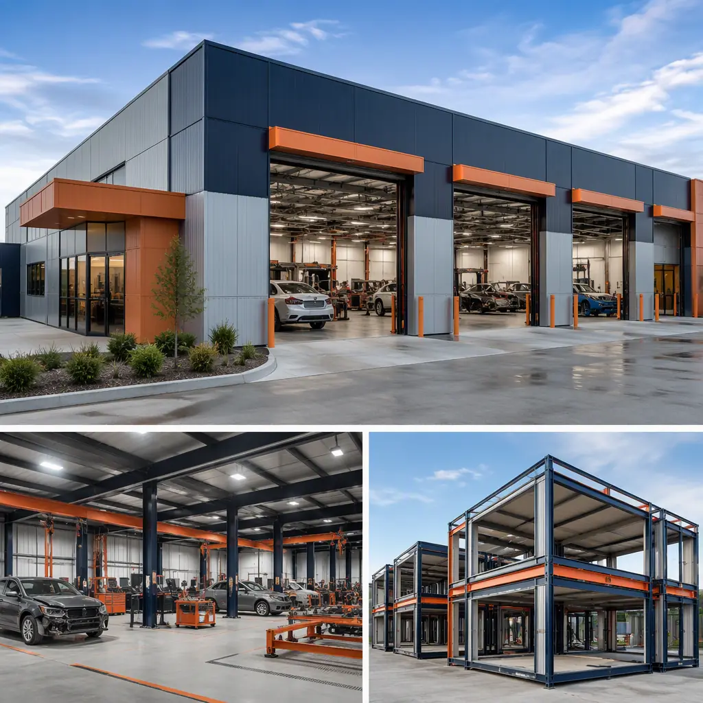 Modular Auto Body & Collision Repair Shops