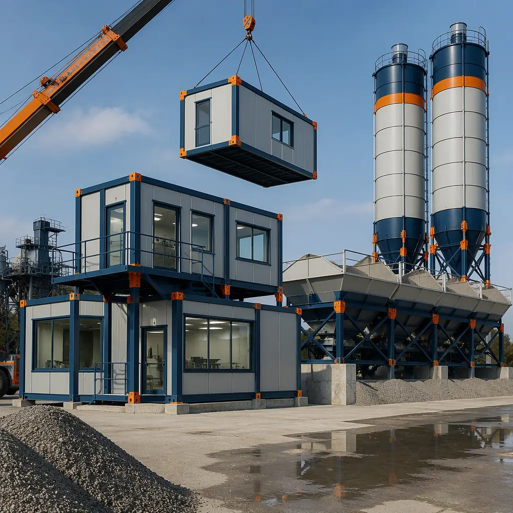 Modular Concrete Batching & Ready-Mix Plant Facilities