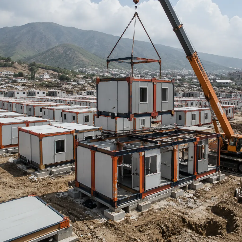 Modular Emergency Housing for Disaster Relief &mdash; Rapid Deployment Shelters 70% Faster