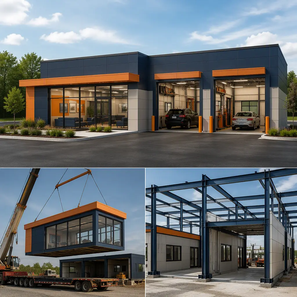 Modular Quick Lube & Auto Service Centers