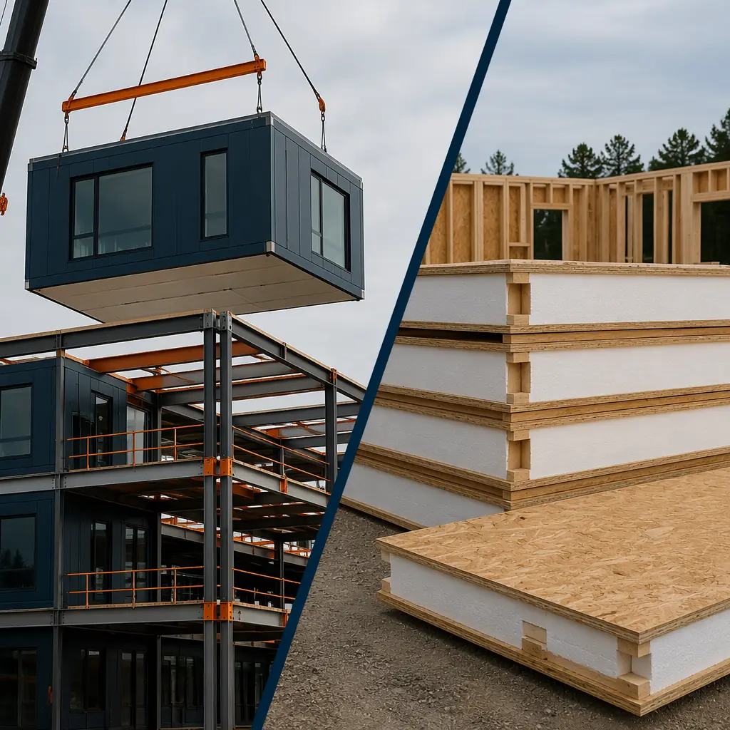 Modular vs SIP Construction &mdash; Which Building Method Delivers Better Speed, Cost & Energy Performance