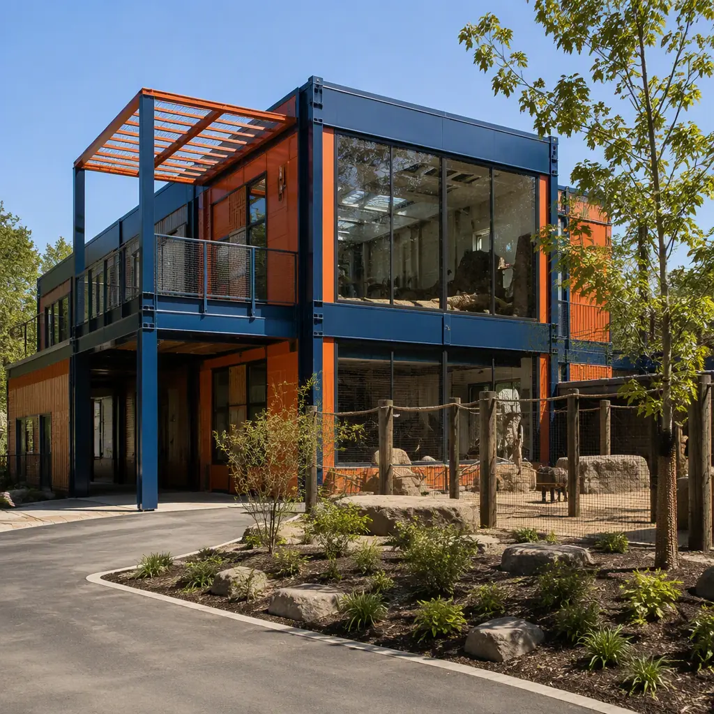 Modular Zoo & Wildlife Facilities — Factory-Built Animal